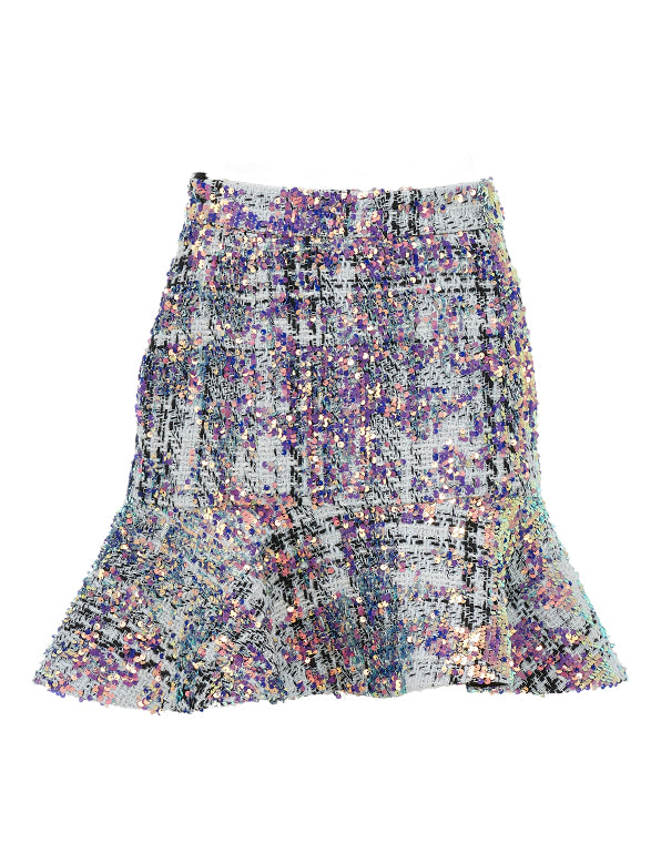 
                  
                    Boucle’-Tweed Mini Skirt
                  
                